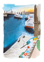 Load image into Gallery viewer, Newport Harbour Print
